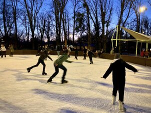 Keszthelyi jégpálya az Energia téren