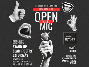 Open Mic Club - Pekedli Bar