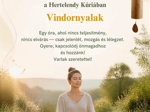 Stresszoldó jóga hangfürdővel - Vindornyalak VitálPont
