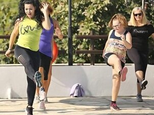 Lendületben Udvari - zumba